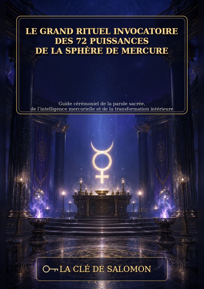 Le Grand Rituel Invocatoire des 72 Puissances de Mercure — La Clé De Salomon