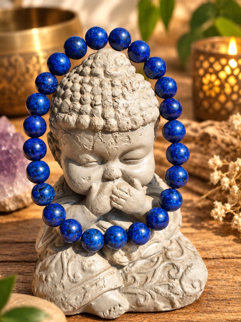 La Pierre des Rois, bracelet lapis-lazuli, La Clé De Salomon