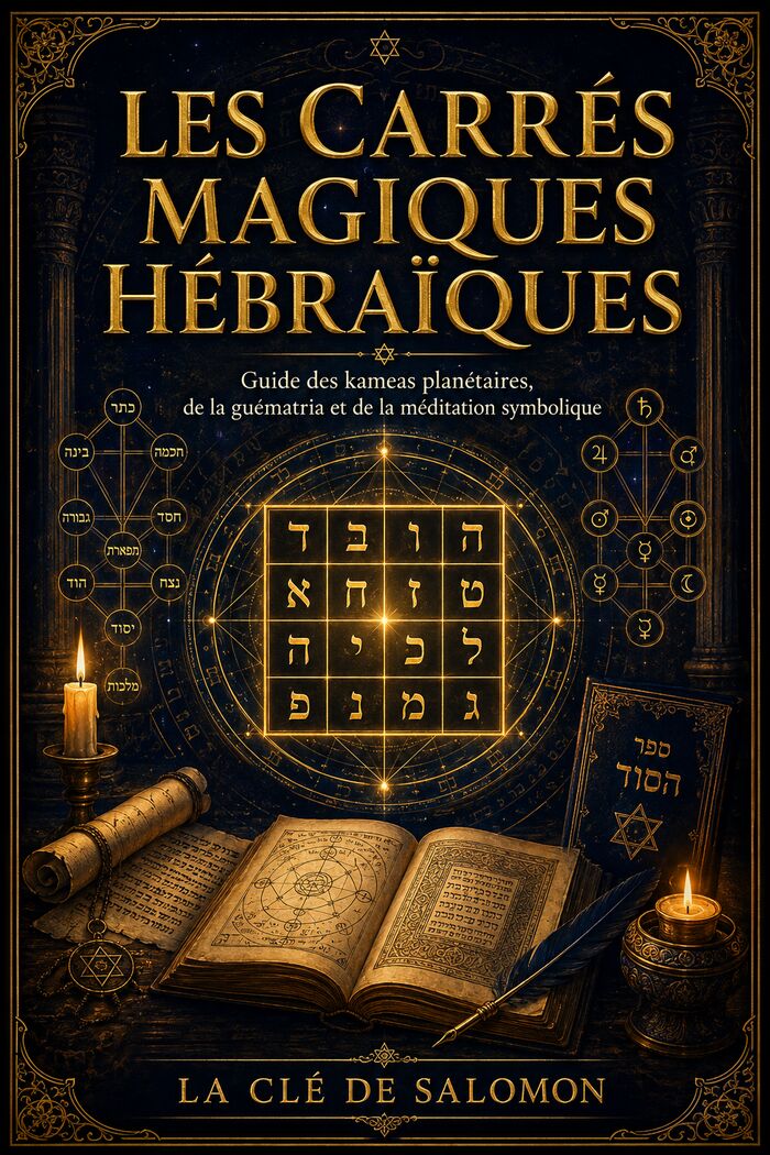 Couverture Les Carrés Magiques Hébraïques