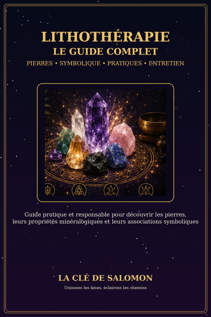 Lithothérapie — Le Guide Complet — couverture