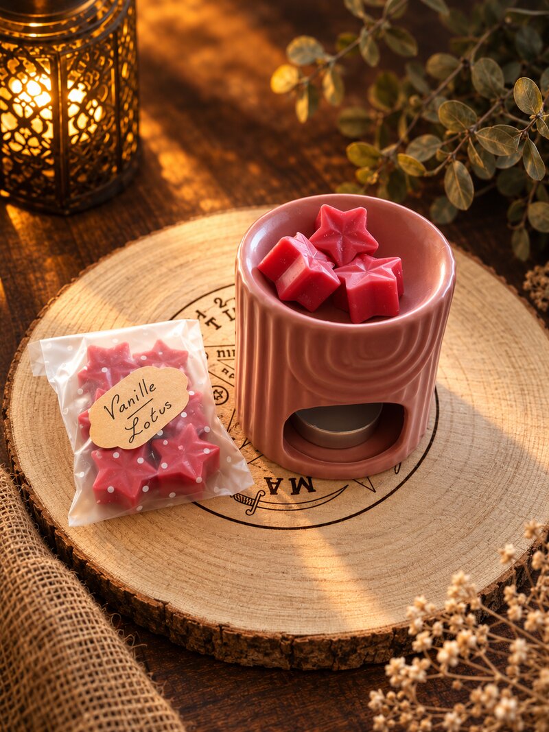 Pack Brûle-parfum en céramique + sachet de fondants au choix, La Clé De Salomon